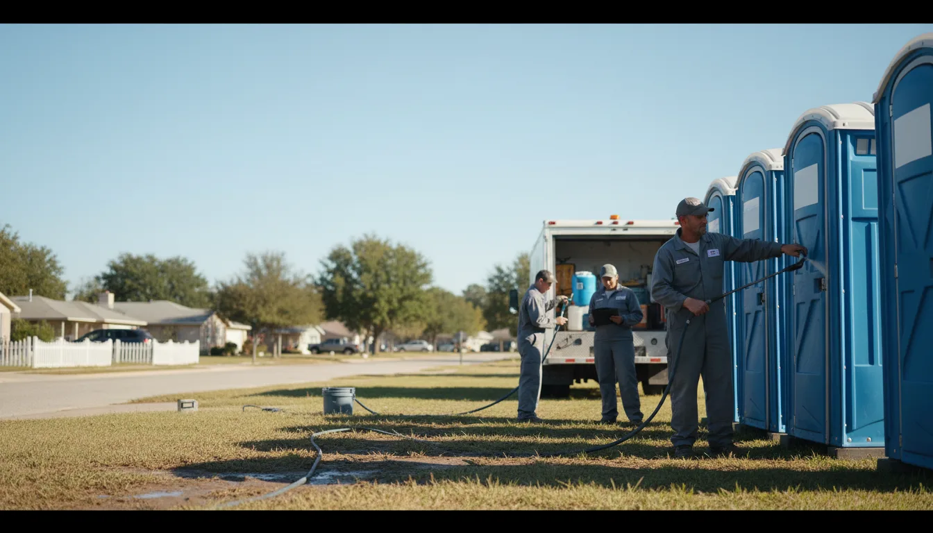 Long-Term Portable Toilet Rental in Carrollton, GA near me